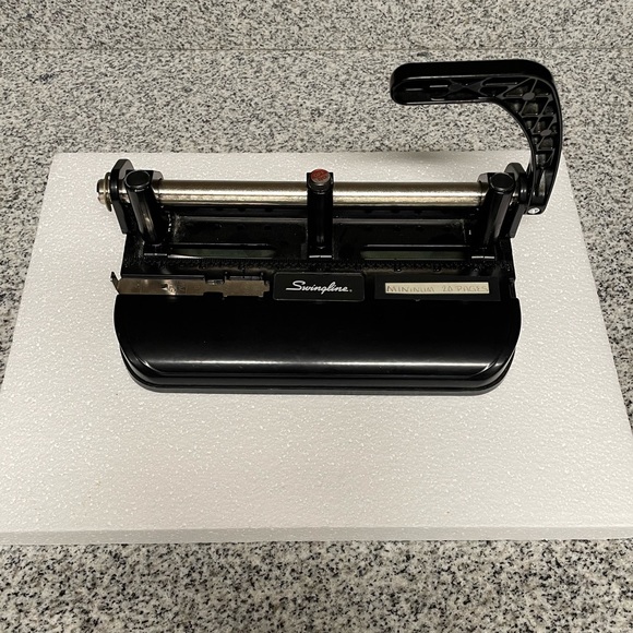 Swingline Other Vintage Swingline 3 Hole Punch With Lever Handle